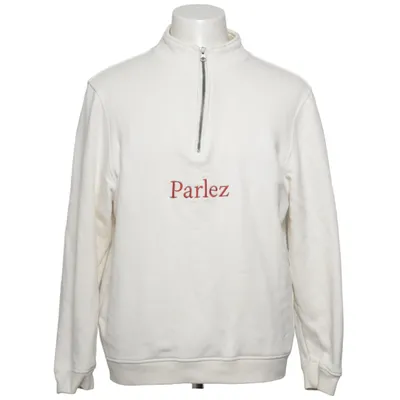 Sweatshirt (Wit) van Parlez Katoen, Polyester