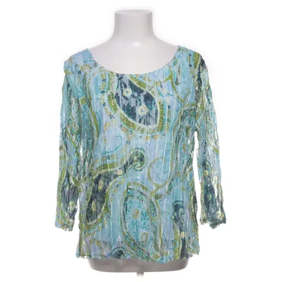 Bluse (Blå, Grøn, Gul) fra Wearhouse Elastan, Polyester