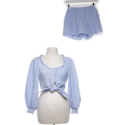 Set (Blauw, Wit) van Zara Elastaan, Polyester