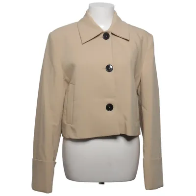 Jacka (Beige) från Mango Elastan, Polyester, Viskos
