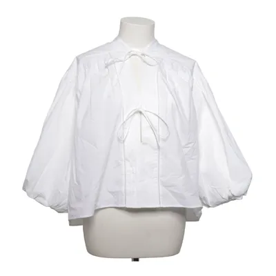 Blouse (White) from Hugo Boss Cotton