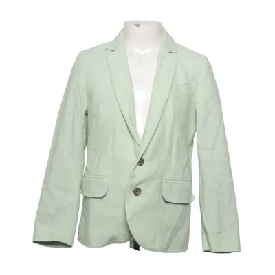 Kavaj (Grön, Blå) från H&M Bomull, Polyester