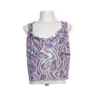 Crop top (Lila, Blå, Svart) från Bratz Elastan, Polyester