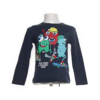 Long sleeve T-shirt (Blue) from Tough Team Cotton