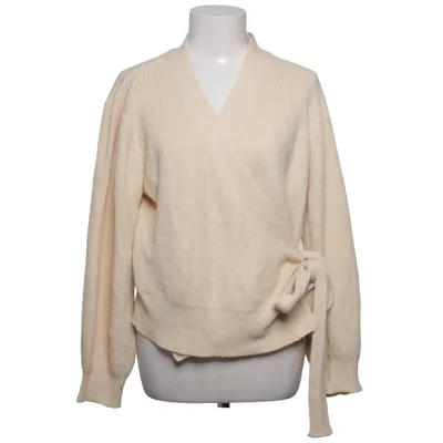 Cardigan cache-cœur (Beige) de Ichi Acrylique, Polyamide