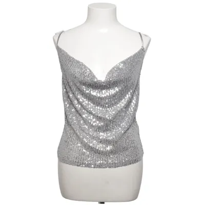 Tanktop (Zilver) van Zara Elastaan, Polyester