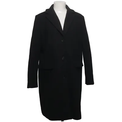 Manteau (Noir) de Ellos Polyester, Laine