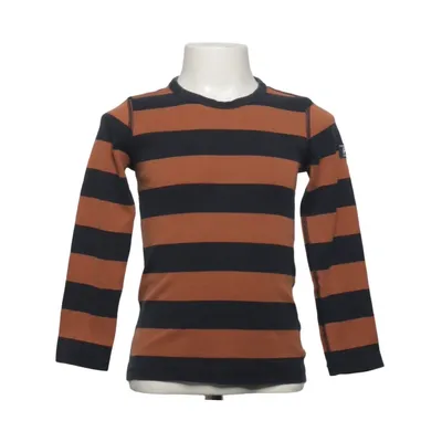 Long sleeve T-shirt (Blue, Brown) from Polarn O. Pyret Organic cotton