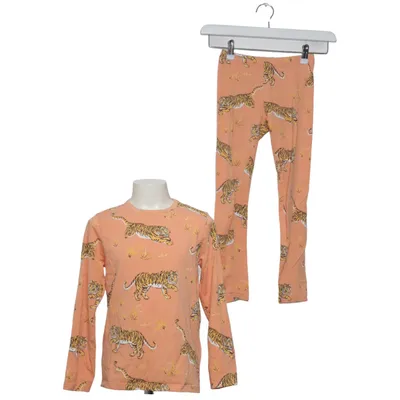 Pyjamasz (Orange) fra The Striped Cat Elastan, Økologisk bomuld