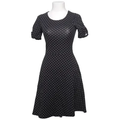 Klänning (Svart, Vit) från Dorothy Perkins Bomull, Elastan