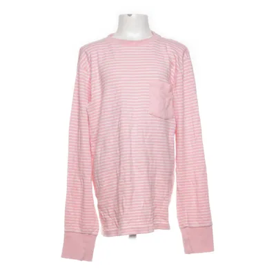 Pyjamaströja (Rosa, Vit) från Geggamoja Ekologisk bomull