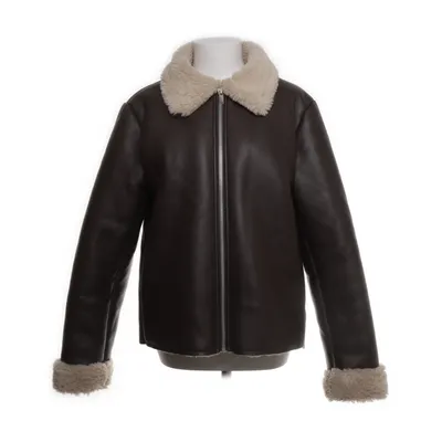 Shearling jacket (Brown) from Claire Rose x NA-KD Polyester, Polyurethane, Faux fur