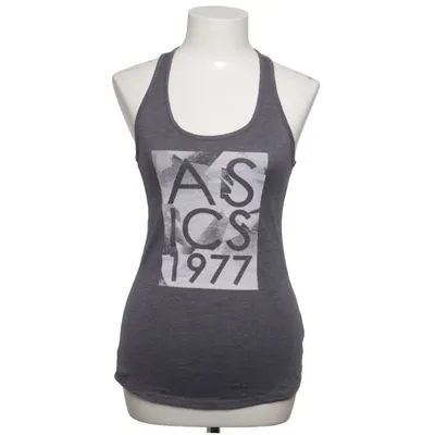 Débardeur de sport (Gris) de Asics Coton, Polyester