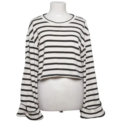 Tröja (Vit, Svart) från H&M Trend Bomull, Polyester