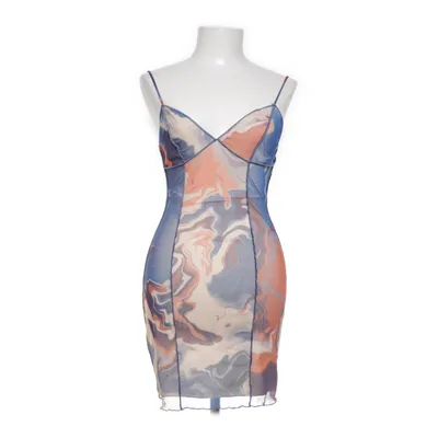 Robe (Bleu, Multicolore) de Bershka Élasthane, Polyester