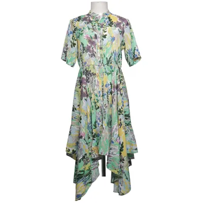 Skjortekjole (Grøn, Gul, Flerfarvet) fra Beymen Club Polyester