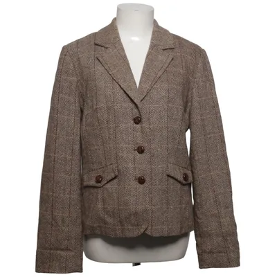 Blazer (Bruin) van Jessica Polyester, Viscose, Wol