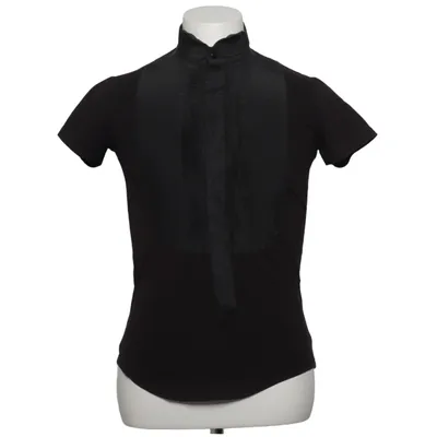 Tuxedo shirt (Black) from Lars Wallin Cotton, Elastane, Silk