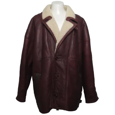 Shearling jas (Bruin) van Dennis Päls & Skinn AB