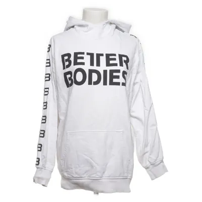 Capuchon sweater (Wit) van Better Bodies Katoen, Polyester