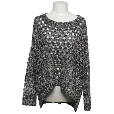Sweater (Black, Silver) from Soky & Soka Acrylic, Polyamide, Polyester
