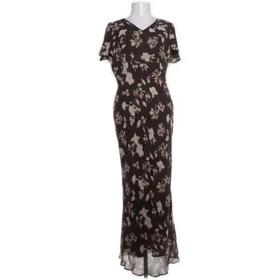 Maxikjole (Brun, Flerfarvet) fra Laura Ashley Silke, Acetat