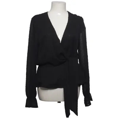 Wrap blouse (Black) from Make Way Polyester