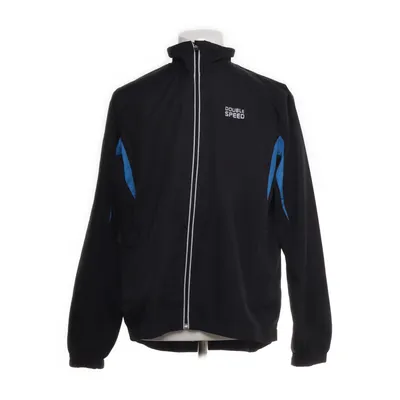 Outdoor jacket (Black, Blue) from Double Speed Elastane, Polyester