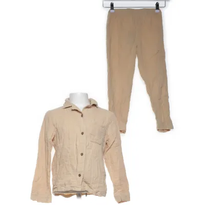 Pyjamas (Beige) från Lil' Atelier Ekologisk bomull