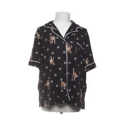 Pyjamasskjorta (Svart, Flerfärgad) från DKNY Elastan, Polyester