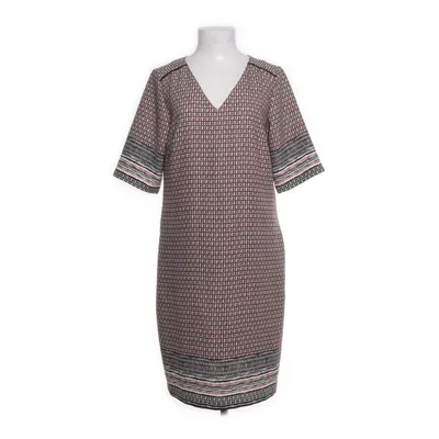 Dress (White, Multicolored) from Balsamik Polyester