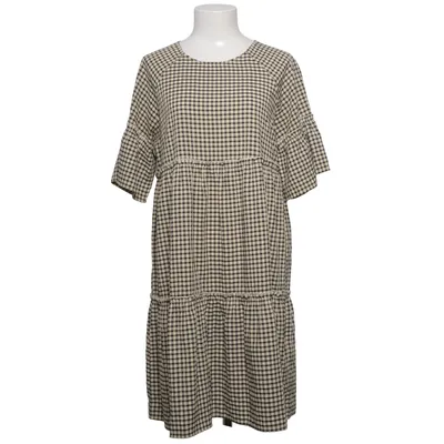 Klänning (Svart, Beige) från Moves Polyester, Viskos