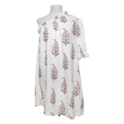 Klänning (Vit, Flerfärgad) från Rosa Polyester