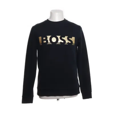 Sweatshirt (Blauw, Geel) van Boss Katoen, Elastaan, Polyester