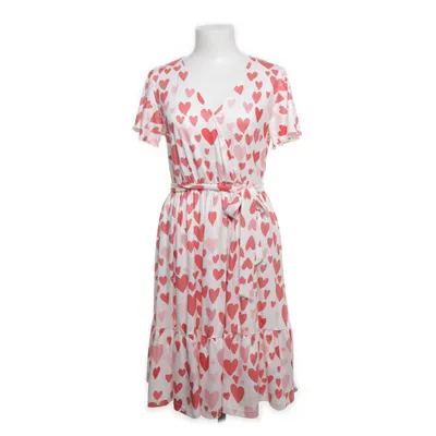 Klänning (Vit, Flerfärgad) från PatPat Acetat, Bomull, Elastan, Polyester