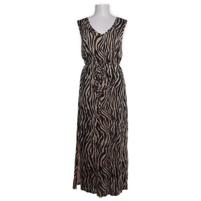 Maxi dress (Beige, Black) from Flash Woman Organic cotton, Modal