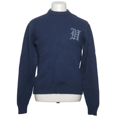 Trui (Blauw) van Han Kjøbenhavn Polyamide, Wol