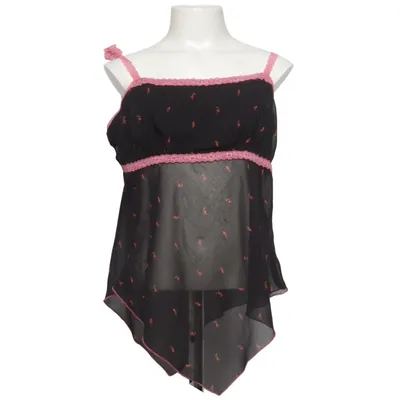 Pyjamaslinne (Svart, Rosa, Flerfärgad) från Urban Outfitters Polyester, Viskos