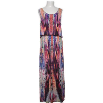 Långklänning (Flerfärgad) från Sara Louise Elastan, Polyester