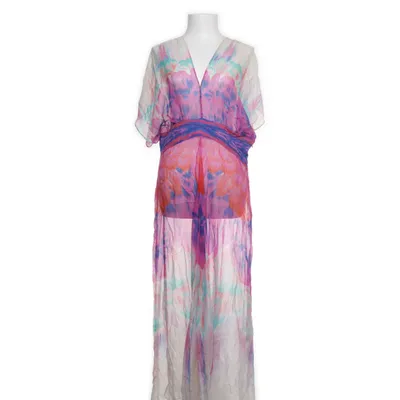Beach dress (White, Pink, Multicolored, Transparent) from Gottex Silk
