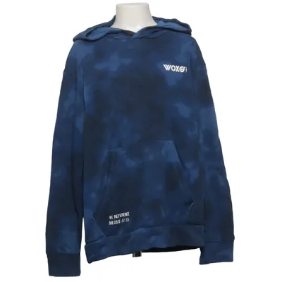Capuchon sweater (Blauw, Zwart) van WOX Katoen, Polyester