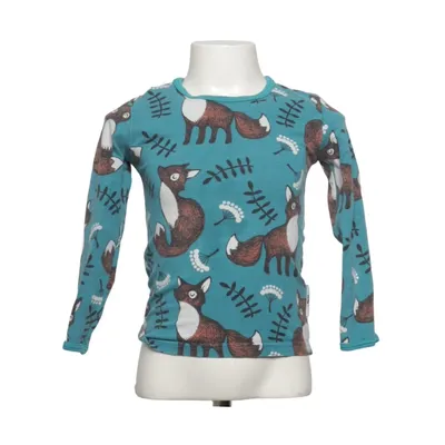 Langarmshirt (Blau, Mehrfarbig) von Paapii Elasthan, Bio-Baumwolle