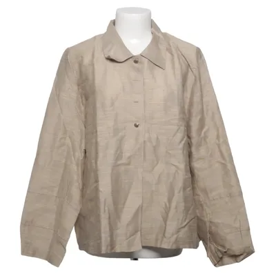 Blouse (Beige) from Silbor Cotton, Polyester