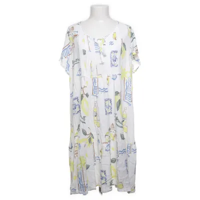 Klänning (Vit, Gul, Blå, Flerfärgad) från Gina Benotti Viskos