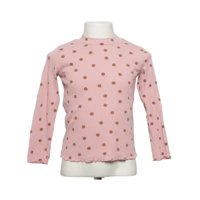 Långärmad t-shirt (Rosa, Brun) från Lindex Kids Bomull, Elastan