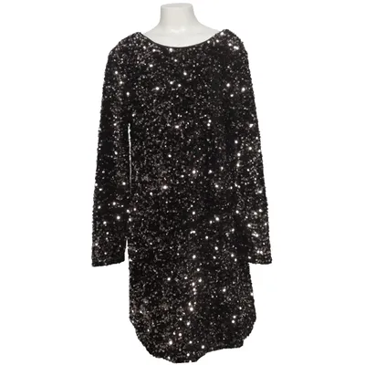 Cocktailklänning (Svart, Silverfärgad) från Gina Tricot Polyester