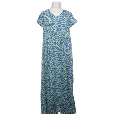 Robe longue (Bleu, Jaune, Gris, Multicolore) de Gina Coton