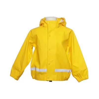 Regnjakke (Gul) fra Rusk Polyester, Polyurethan