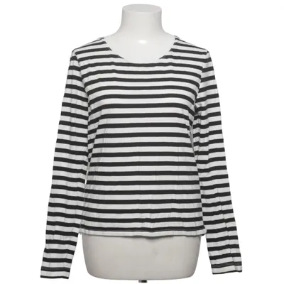 Lange mouwen shirt (Zwart, Wit) van Selected Femme Organisch katoen