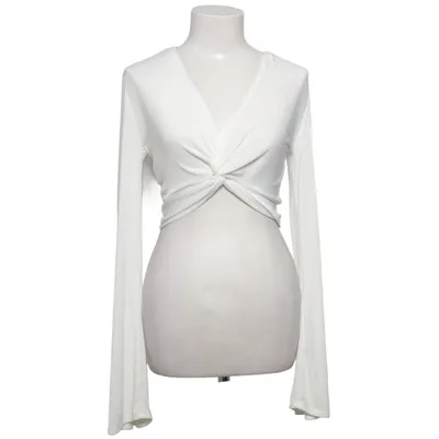 Wikkelblouse (Twist Bust Flare Top) van NLY One Elastaan, Polyester